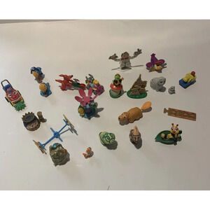 Vintage Kinder Surprise Toy Lot Of 22 Toys
